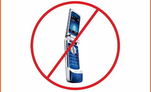 No Cell Phones