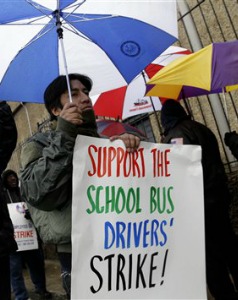 NY Bus Drivers Strike