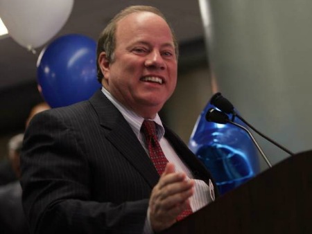 duggan mike mayor run announces official detroit week declares techno cheerfully samaritan enthused crowd speaking announced feb tuesday center he