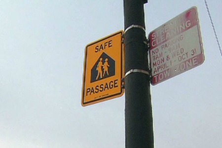 Teen beaten near 'safe passage' route