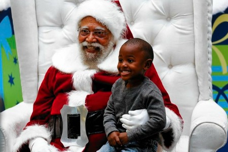 black-santa