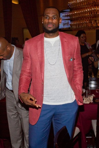 NBA fashion: Chris Bosh, LeBron James dress to impress