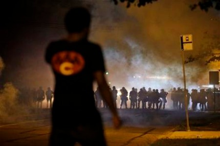ferguson-violent