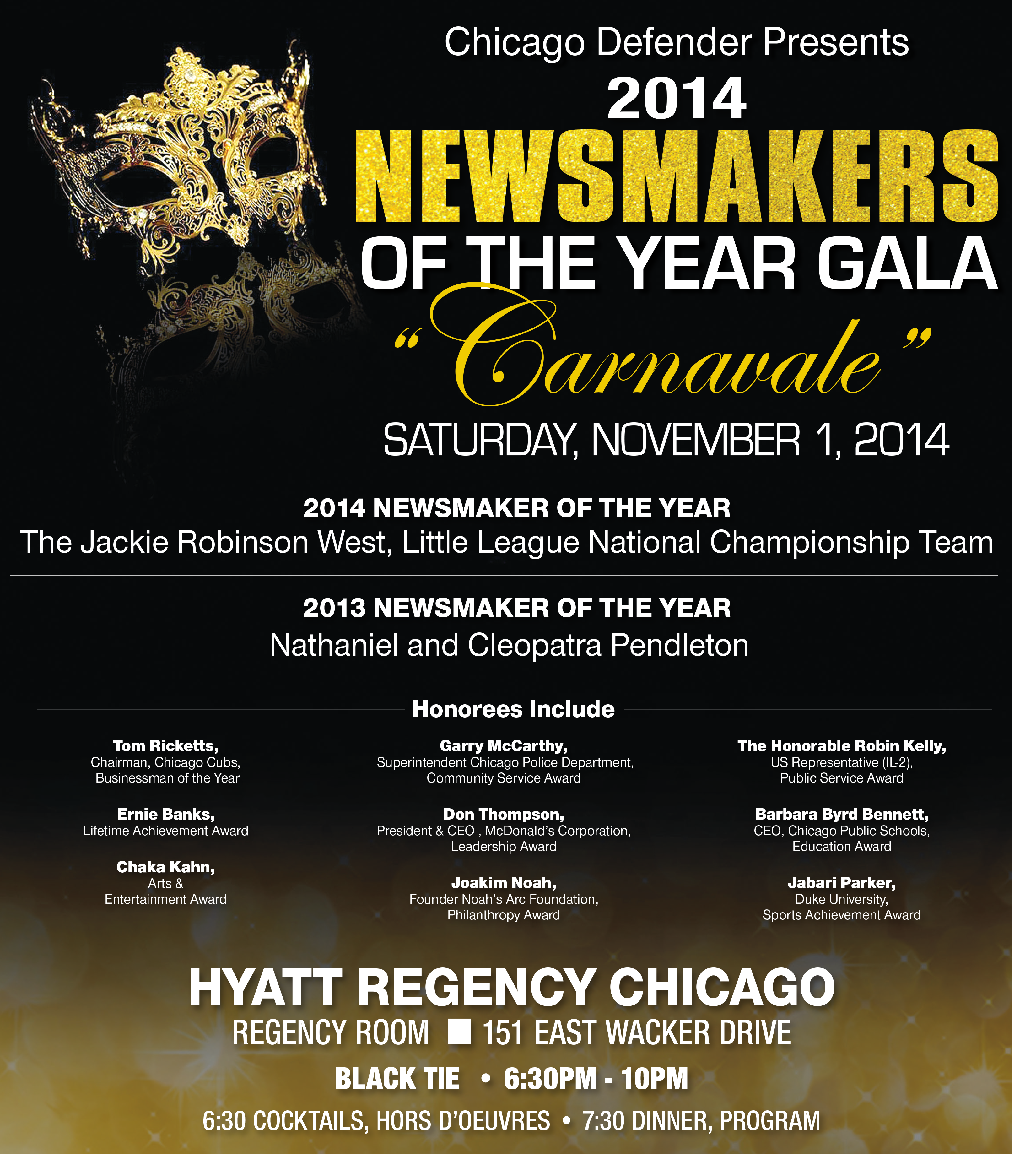 2014 NewsmakersGala Invite