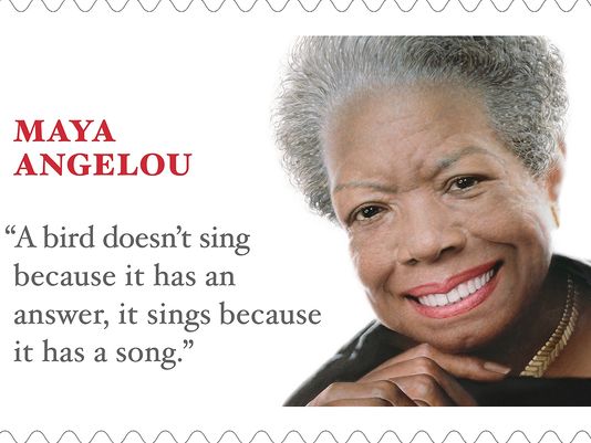 The May Angelou Forever Stamp. (Photo: 2015 U.S. Postal Service)