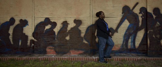 Letasha Irby, a worker who still sees challenges and inequality in the present day US, poses for a portrait on March 5, 2015 in Selma, Alabama. Saturday  marked the 50th anniversary of Bloody Sunday where civil rights marchers attempting to walk to the Alabama capitol in Montgomery for voters' rights clashed with police on the Edmund Pettus Bridge. AFP PHOTO/ BRENDAN SMIALOWSKI (Photo credit should read BRENDAN SMIALOWSKI/AFP/Getty Images) | BRENDAN SMIALOWSKI via Getty Images
