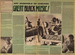 Who better than the AEC to represent  Great Black Music captured in this newspaper article