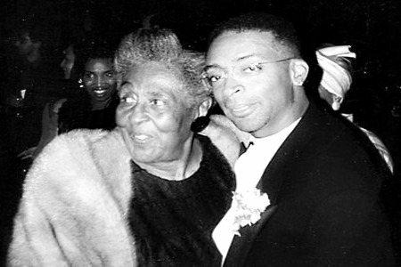 Spike Lee and his beloved Grandmother Zimmie Shelton