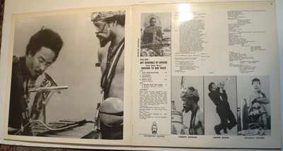 he Art Ensemble Of Chicago LABEL: Actuel BYG 28 (1969 France) TITLE: Message to Our Folks