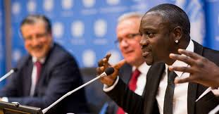Akon, Senegalese American rapper announcing his new initiative