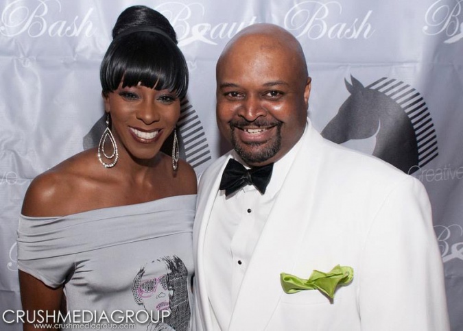 Creators of Beauty Bash: Pictured l-r Triphena Johnson and Fred Miller
