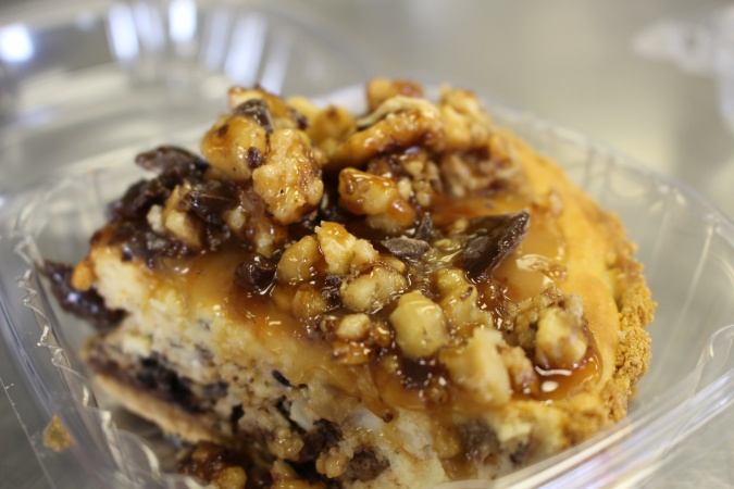 Dream Cafe and Grill's Turtle Cheesecake by Chef Kareem H. Bailey.