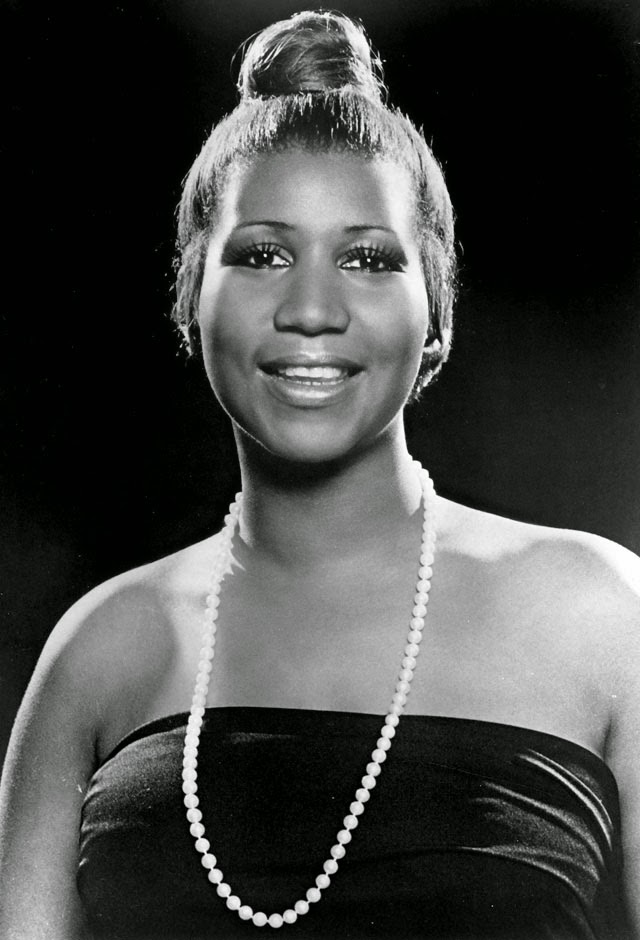 Aretha Franklin in the mid-1970's