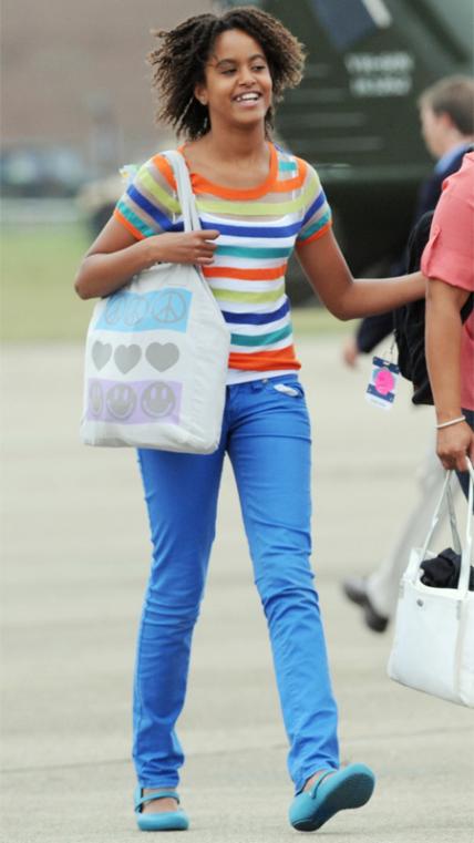 Malia Obama, during one of her phases.