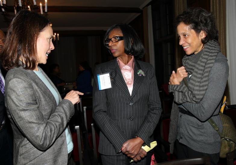 Kim Taylor (University of Chicago), Paulette Brown (Edwards Wildmand), and Laurel Pyke Malson (Crowell & Moring LLP)/Dot Ward Photography