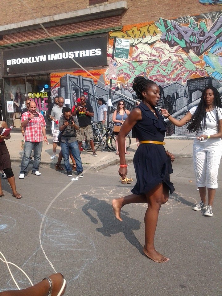  Black Girls Jump with Amara Enyia Chicago Mayoral Candidate who is very athletic. 