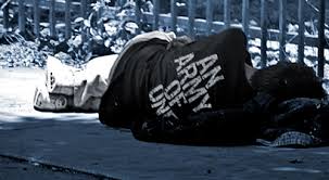 Many veterans fall victim to homelessness