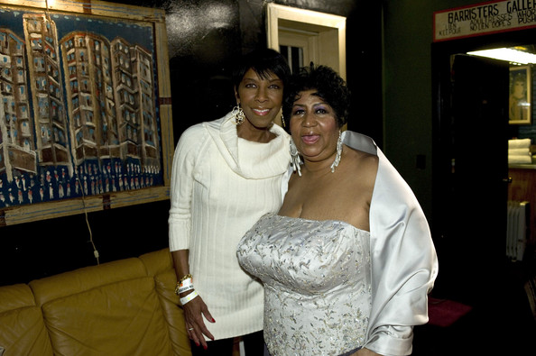 Natalie Cole and Aretha Franklin at The House of Blues