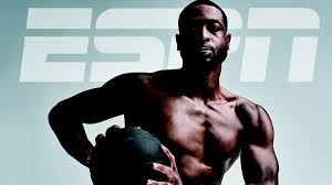 Dwayne Wade poses for the ESPN Magazine 2016 Body Issue