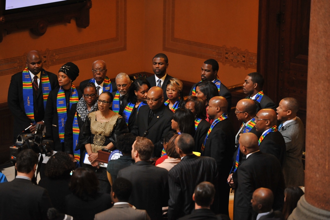 Members of the Illinois Legislative Black Caucus Foundation.