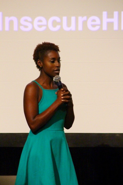 Issa Rae at Chicago HBO pre-screening of "Insecure" at the Cultural Center. Photo: Mary L. Datcher