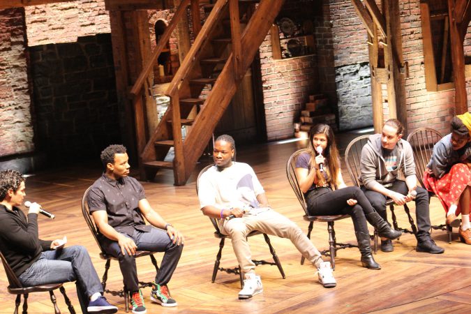 'Hamilton' producer, Jeffrey Seller moderates Chicago ensemble cast of 'Hamilton' for a special Q&A.