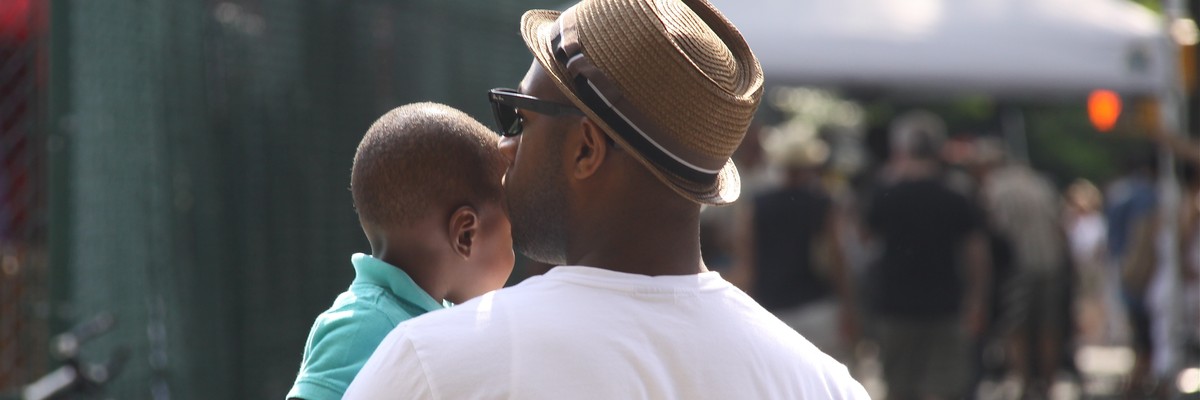black dad