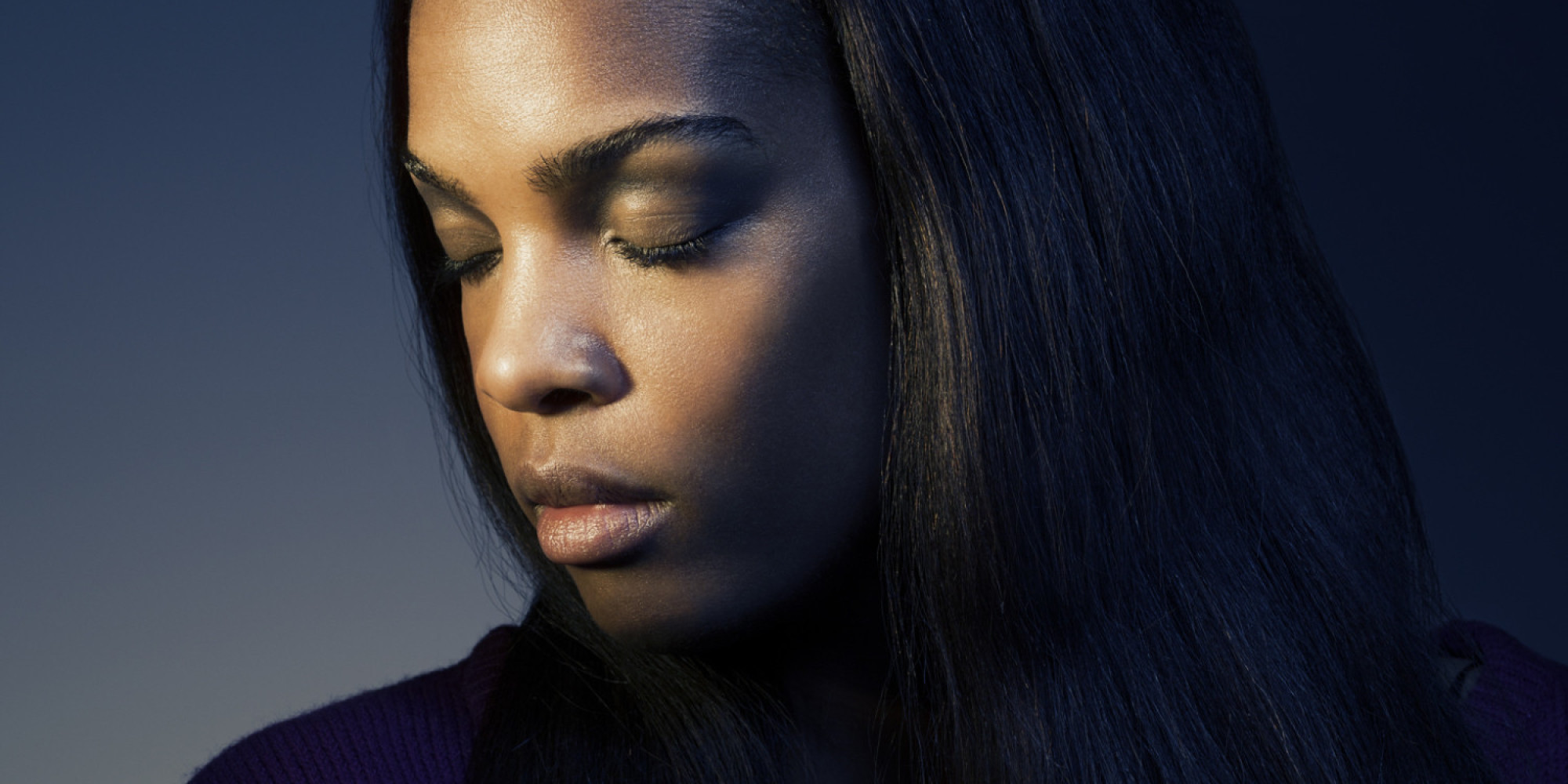 black girl upclose