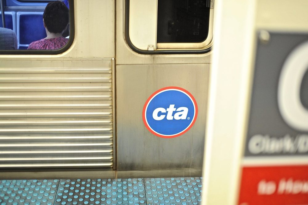 chicago transit authority train door