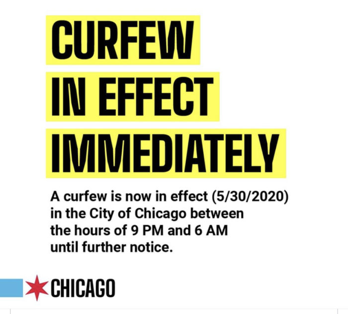 Citywide Curfew As Protest Continue Around Chicago Chicago Defender 