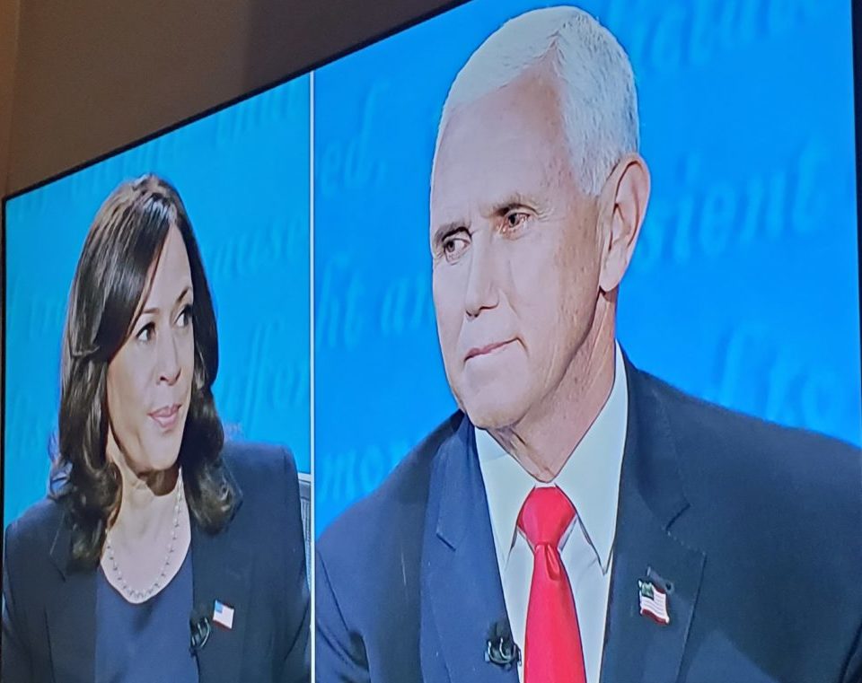 Kamala Harris Mike pence VP Debate Chicago Defender