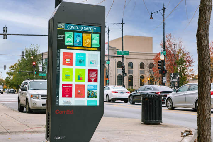 COMED Smart Kiosks Chicago Defender
