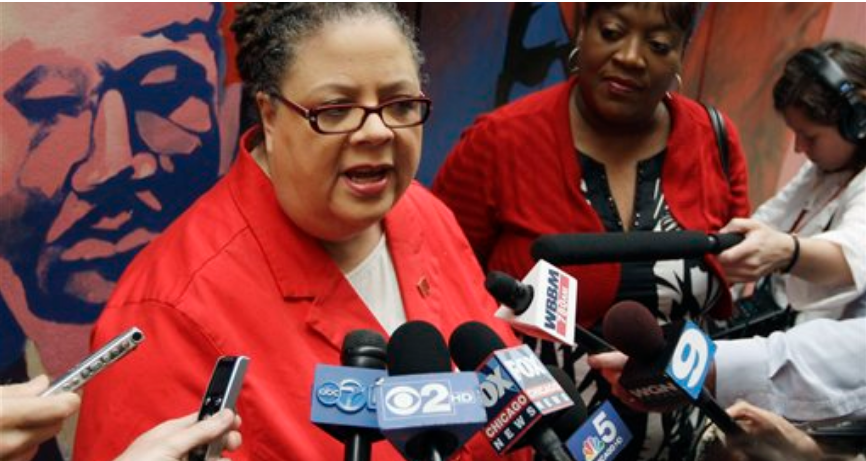 Karen Lewis CTU Chicago Defender
