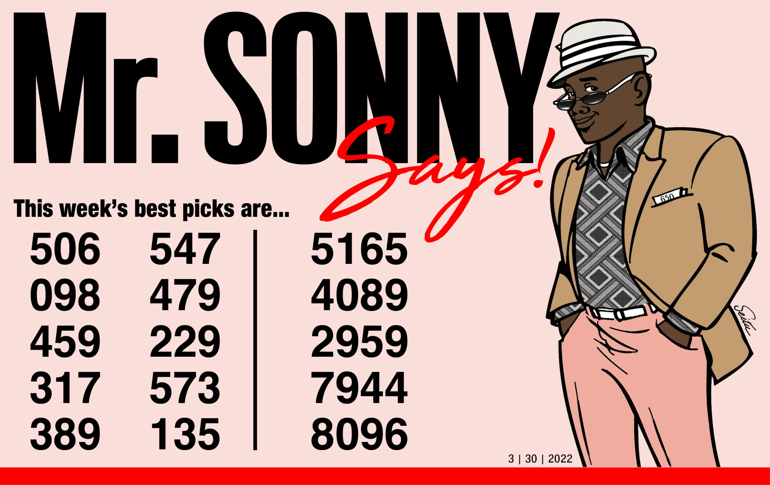 Mr. Sonny 03/30/2022