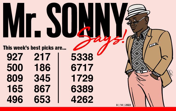 Mr. Sonny 09/14/2022
