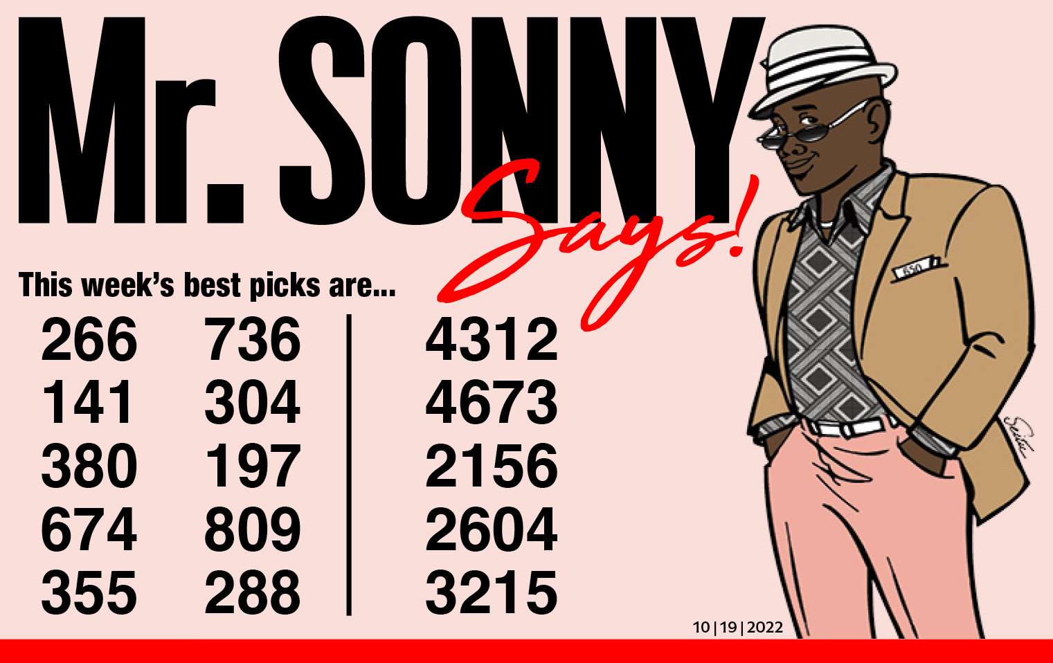 Mr. Sonny 10/19/2022