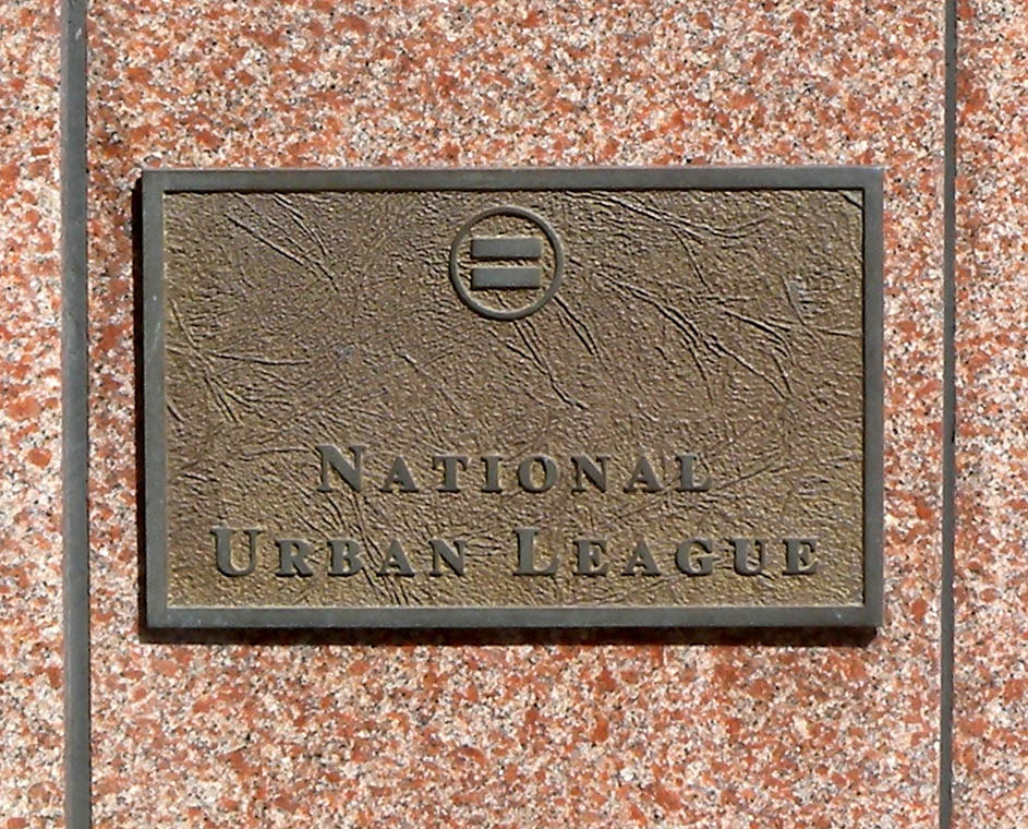 Plaque of the national urban league