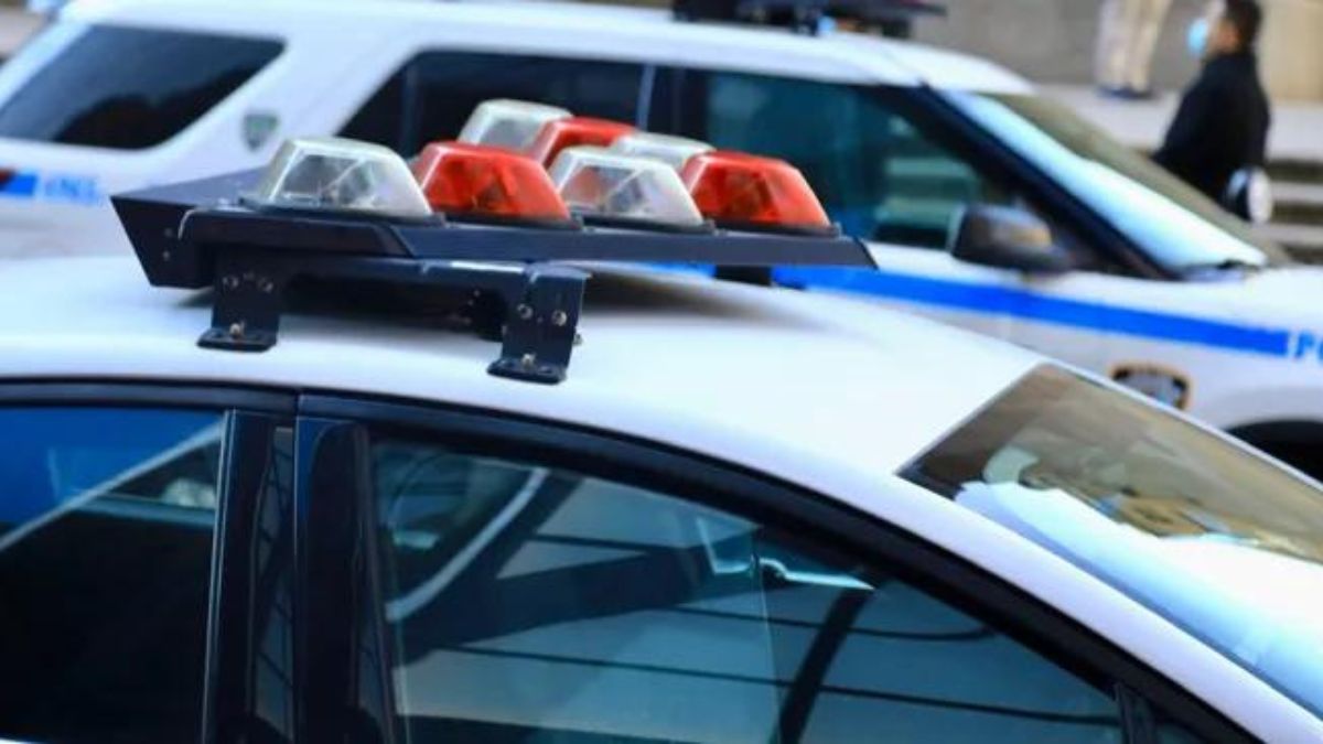 Police cars