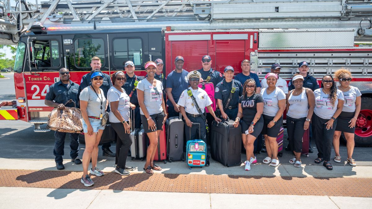 Hope in a Suitcase volunteers