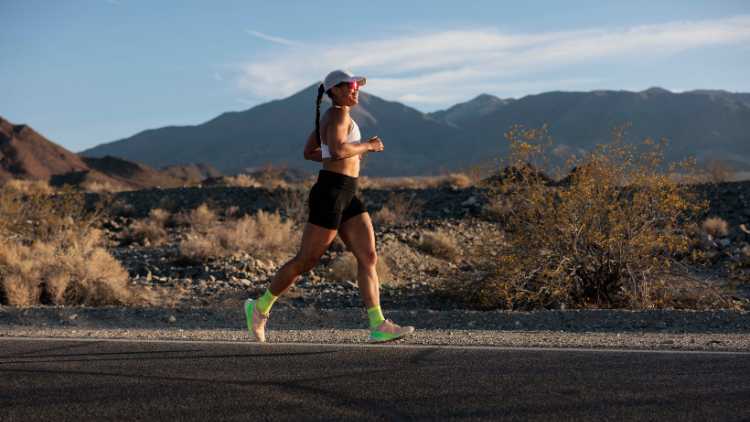 Wellness entrepreneur, marathon runner and personal trainer Kayla Jeter 
