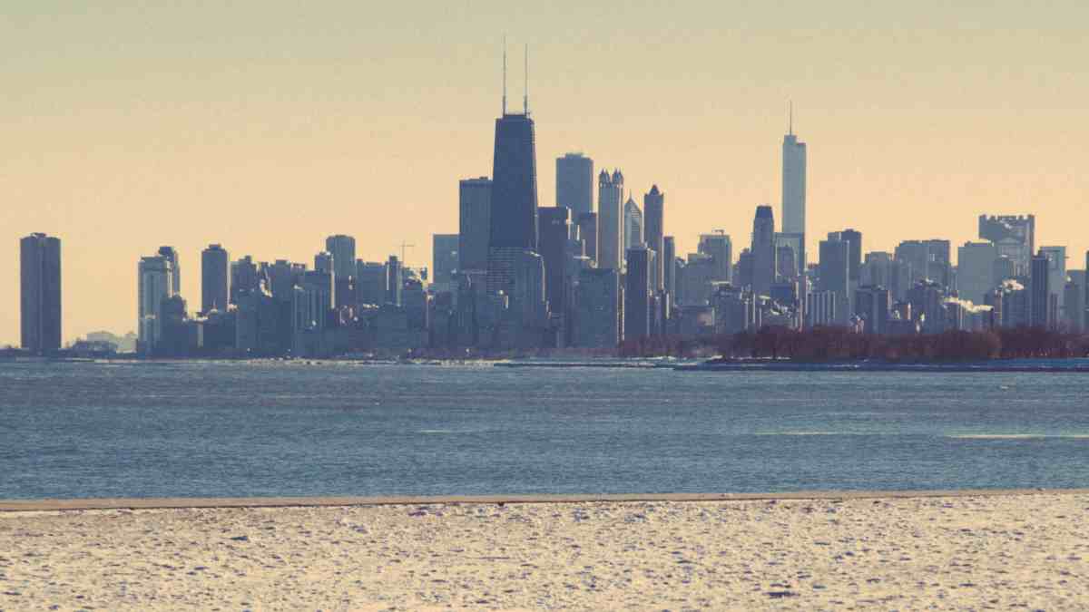 Chicago Winter Skyline
