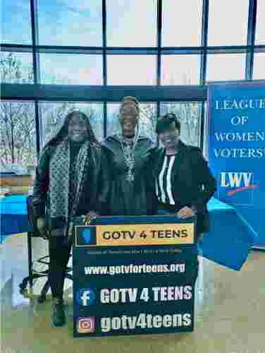 GOTV 4 Teens event at Simeon Career Academy