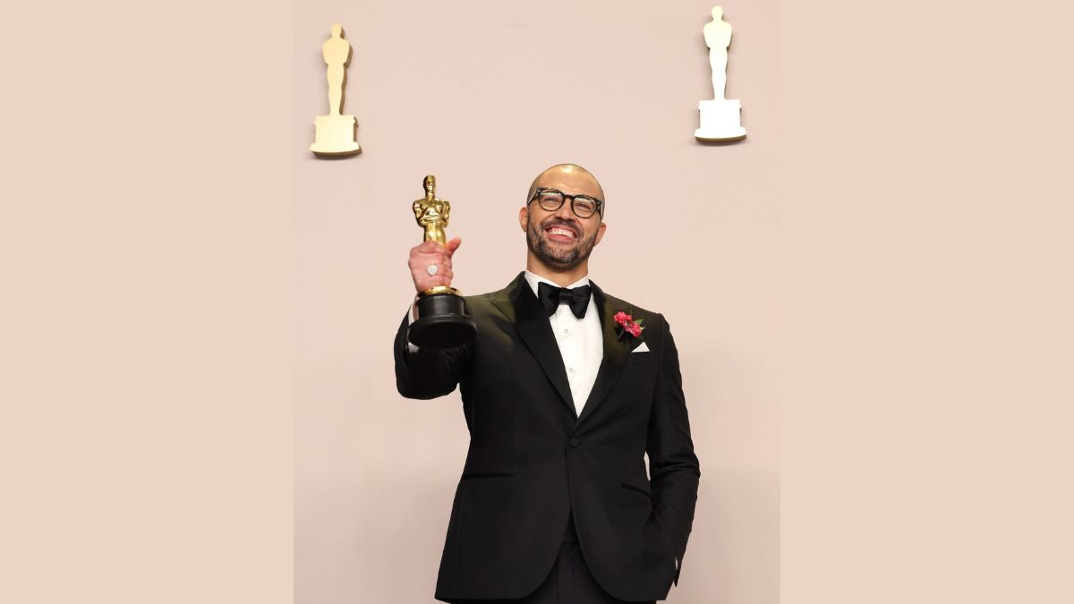 American Fiction director Cord Jefferson at the 96th Academy Awards