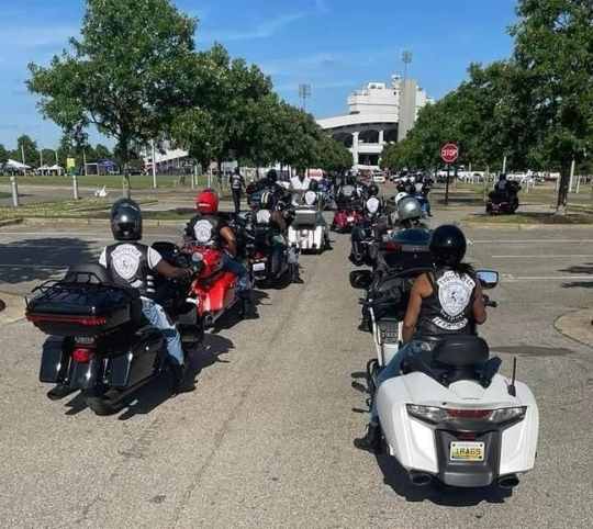 The Ladies of Throttle Legendz Motorcycle Club in Chicago is an all-female motorcycle club
