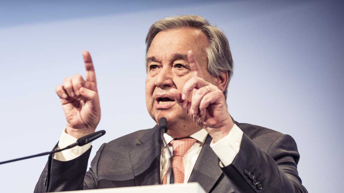 United Nations Chief Antonio Guterres