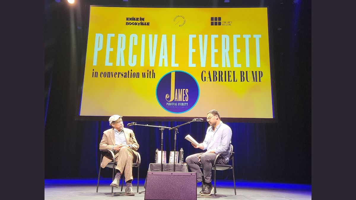 Percival Everett talks his new novel James with Gabriel Bump