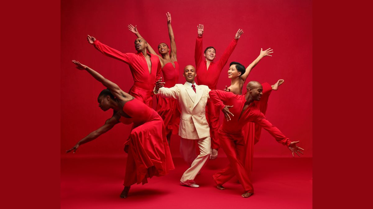 Please Credit Photo Members of the Company in Alvin Ailey's For 'Bird' - With Love.