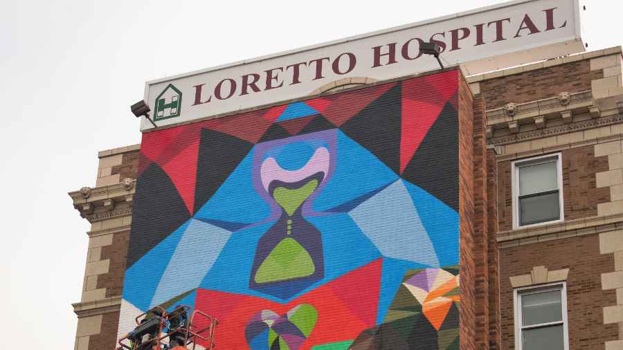 Loretto Hospital, the West Side hospital that Tesa Anewishki leads.