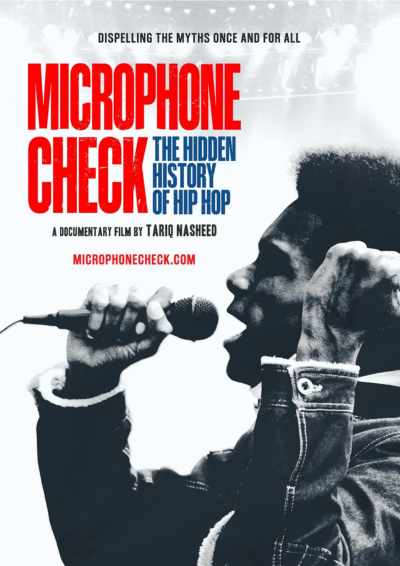 Microphone check poster