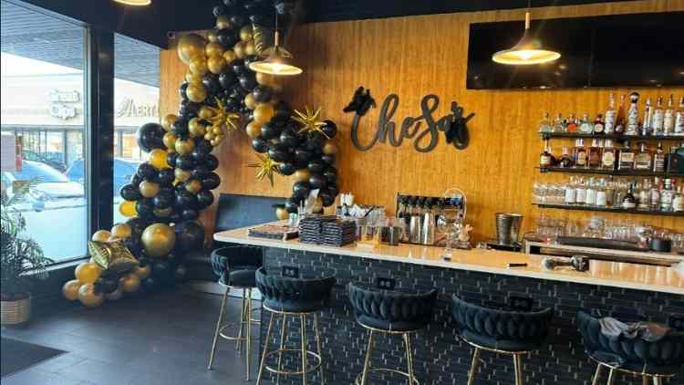 The inside of Chesaree Rollins' restaurant CheSa's Bistro & Bar.